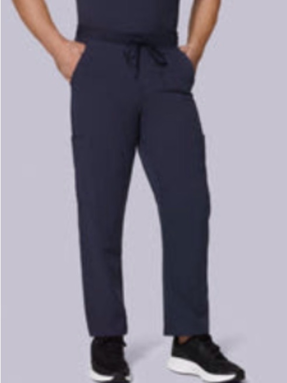 NWT Men’s Mandala Cargo Scrub Pants in Steel size small